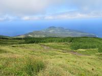 Blick vom Krater nach Capelinhos