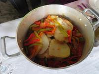 lecker Mittagessen im Restaurant „O Borges“ 