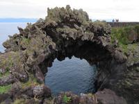 bizarre Lavaküste auf Sao Jorge