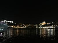 Nacht über dem Douro bei Porto