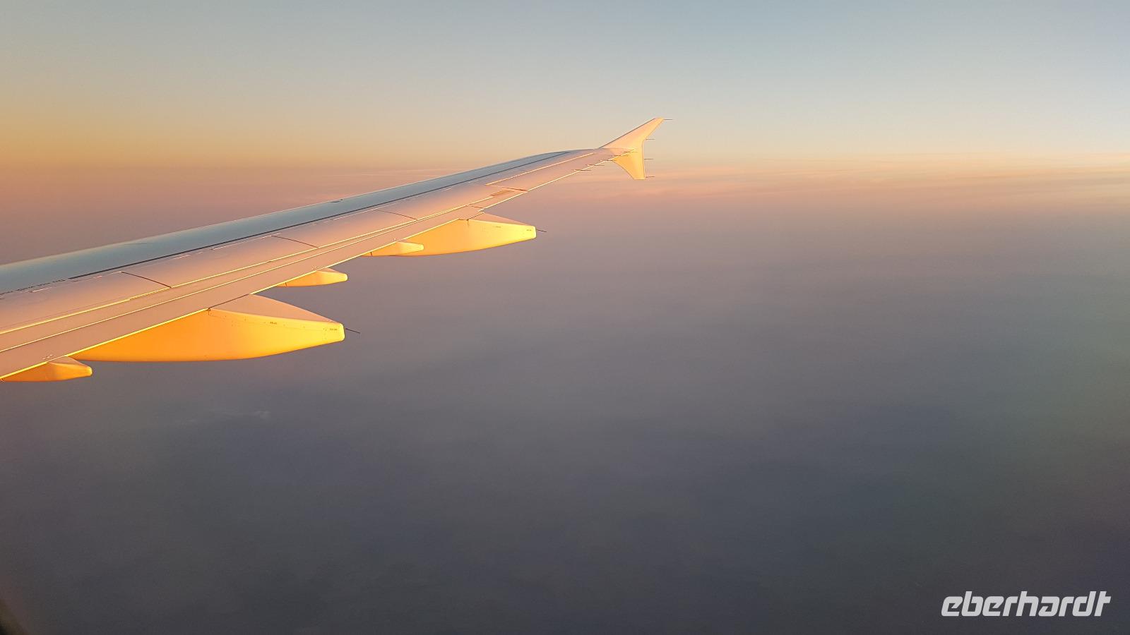 Rückflug nach Frankfurt 20181018 185503