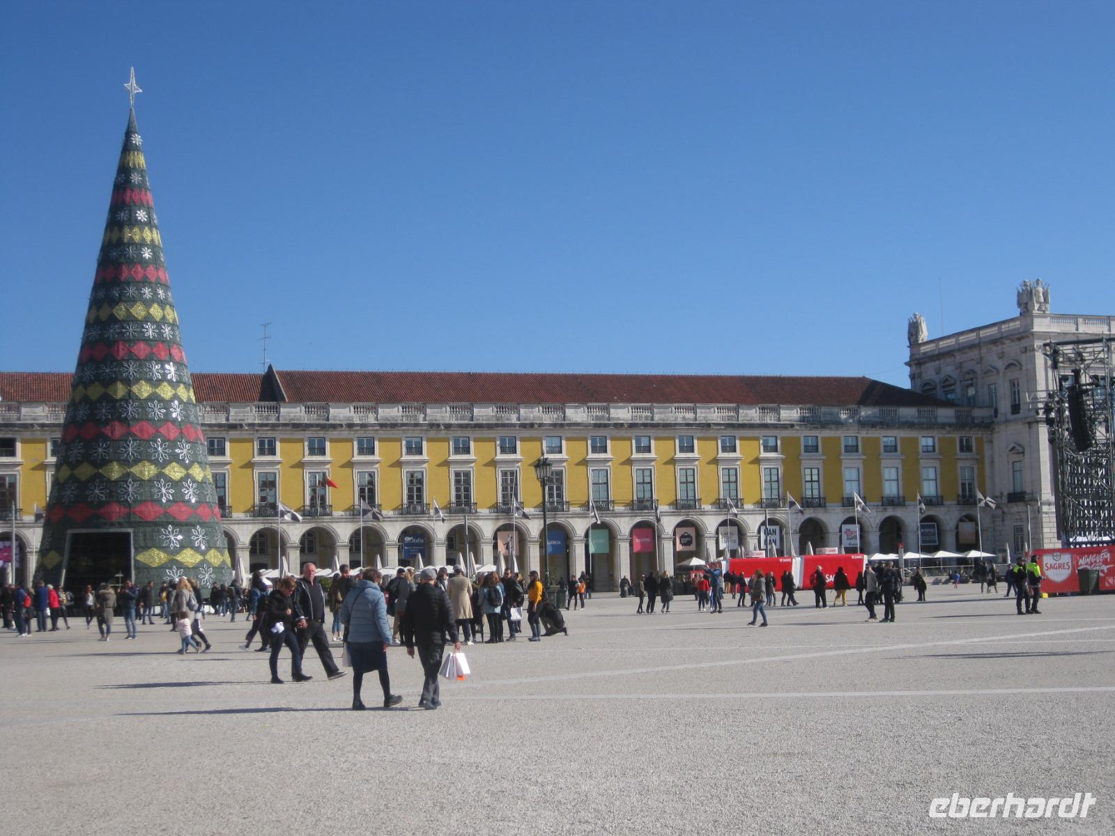 Stadtrundgang Lissabon - der Handelsplatz Praca do Comercio