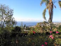 Blick vom Botanischen Garten auf Funchal 