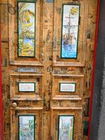 Haustür in der Altstadt von Funchal 