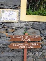 Wanderung an der Levada da Serra do Faial 