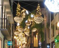Weihnachtsbeleuchtung in Funchal 