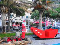Weihnachtsmann in Ribeira Brava 