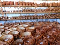 Korbflechterei in Camacha 