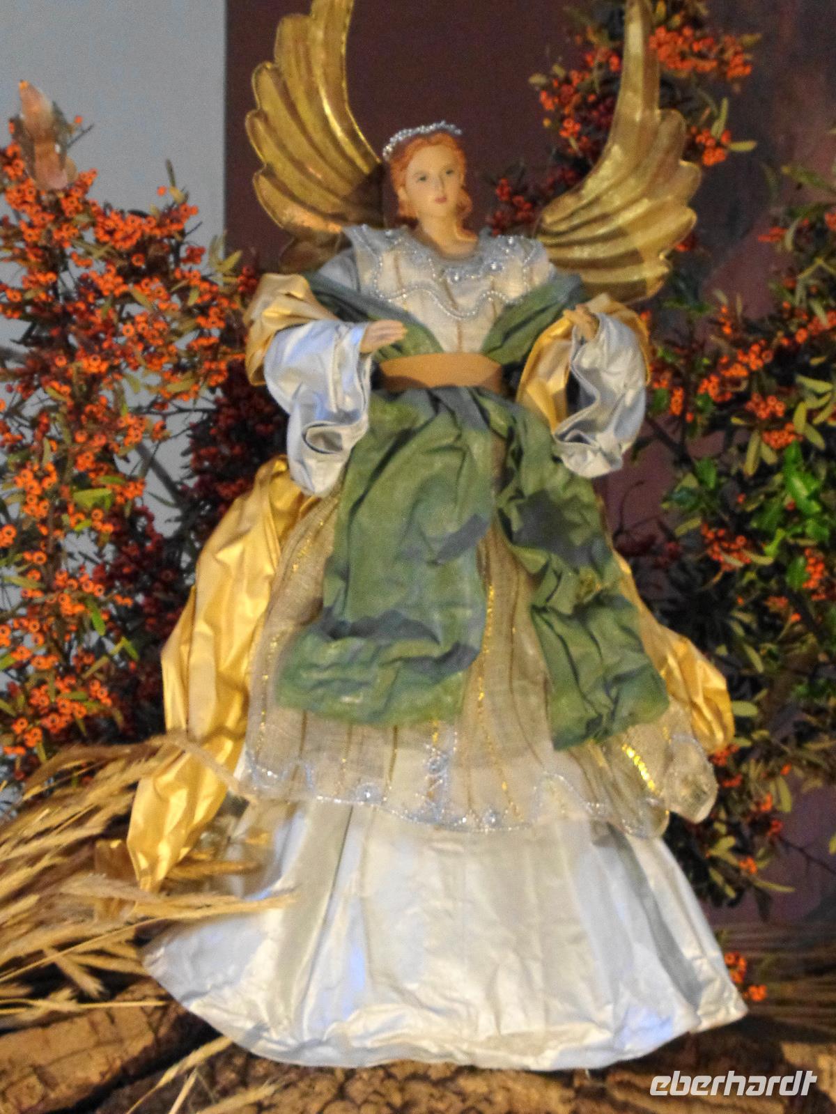 Weihnachtsengel in der Kirche von Camacha 