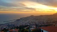 Sonnenuntergang über Funchal