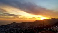 Sonnenuntergang über Funchal