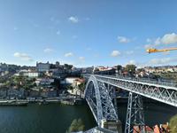 Brücke am Rio Douro Blick nach Porto