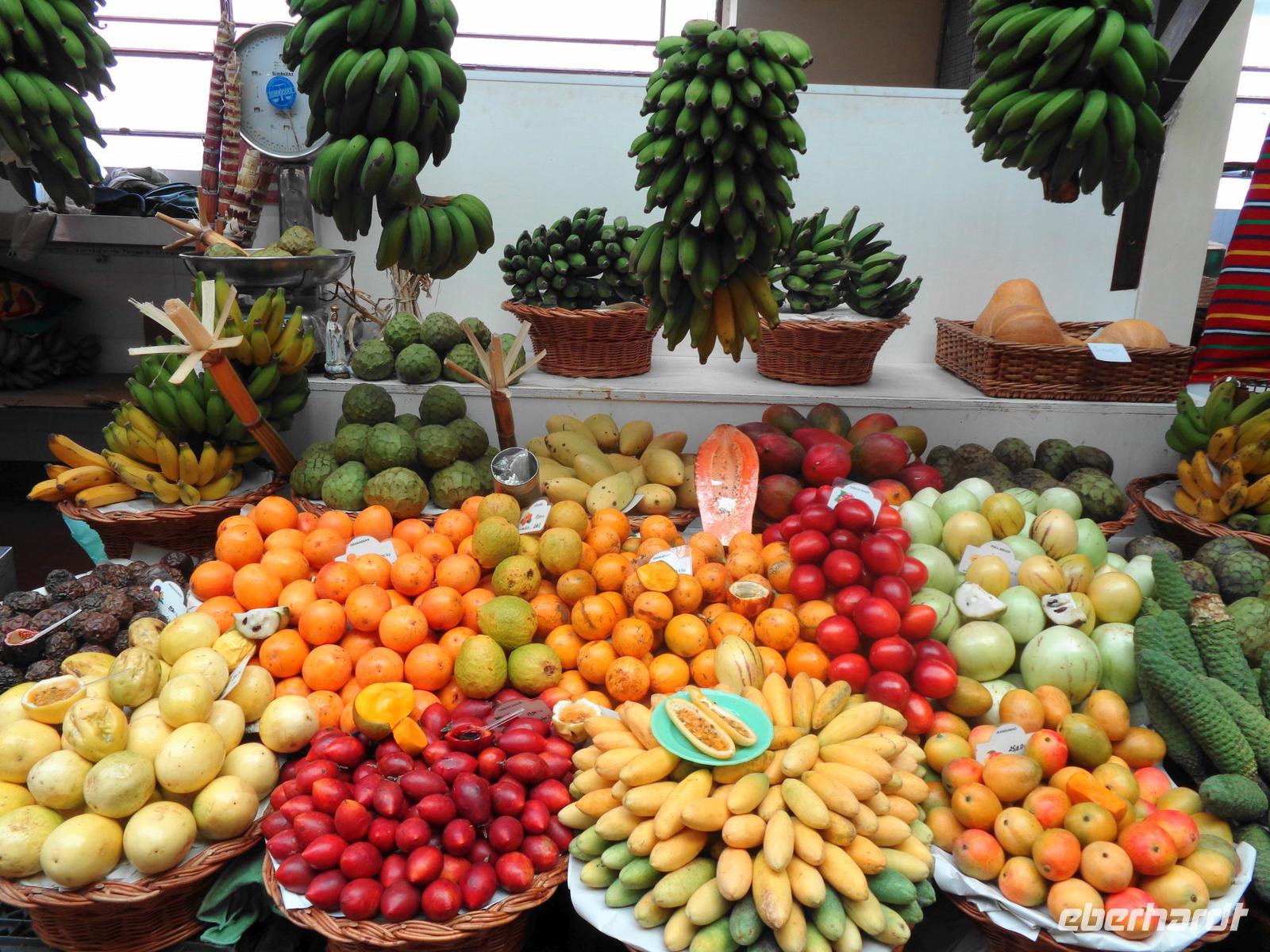 Madeira - Funchal, Markthalle 