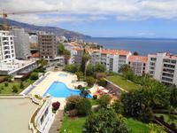 Madeira - Funchal, Hotel Jardins d' Ajuda, Blick aus dem Zimmer 