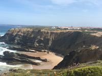 Blick auf Zambujera do Mar