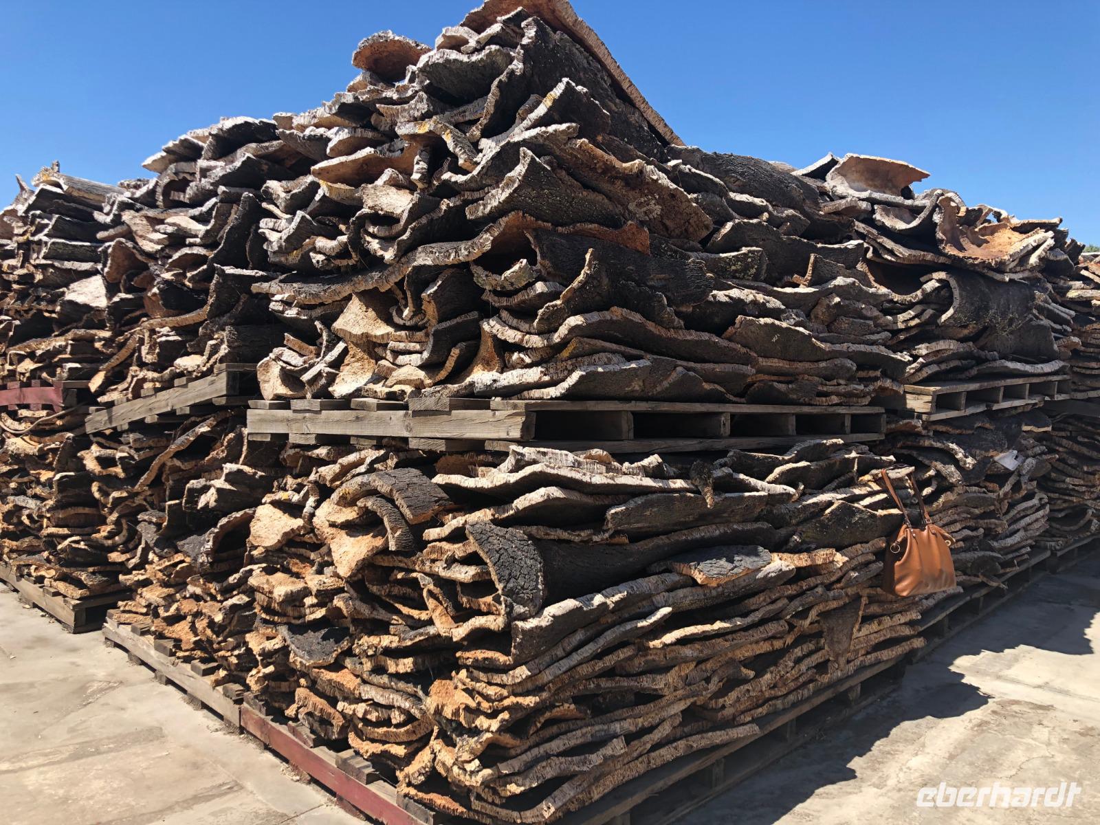 Korkfabrik in Sao Bras de Alportel