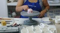 Besuch einer Keramikfabrik