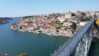 Blick nach Porto
