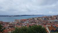 Lissabon Blick vom Castelo de S. Jorge 
