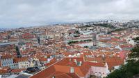 Lissabon Blick vom Castelo de S. Jorge