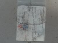 Fatima - Basilika zur Heiligsten Dreifaltigkeit - Grundstein aus dem Petrusgrab