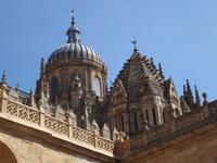 Salamanca - die Turmspitzen der beiden Kathedralen