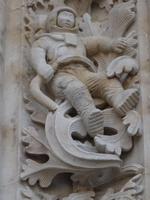 Salamanca -alte Kathedrale, Astronaut