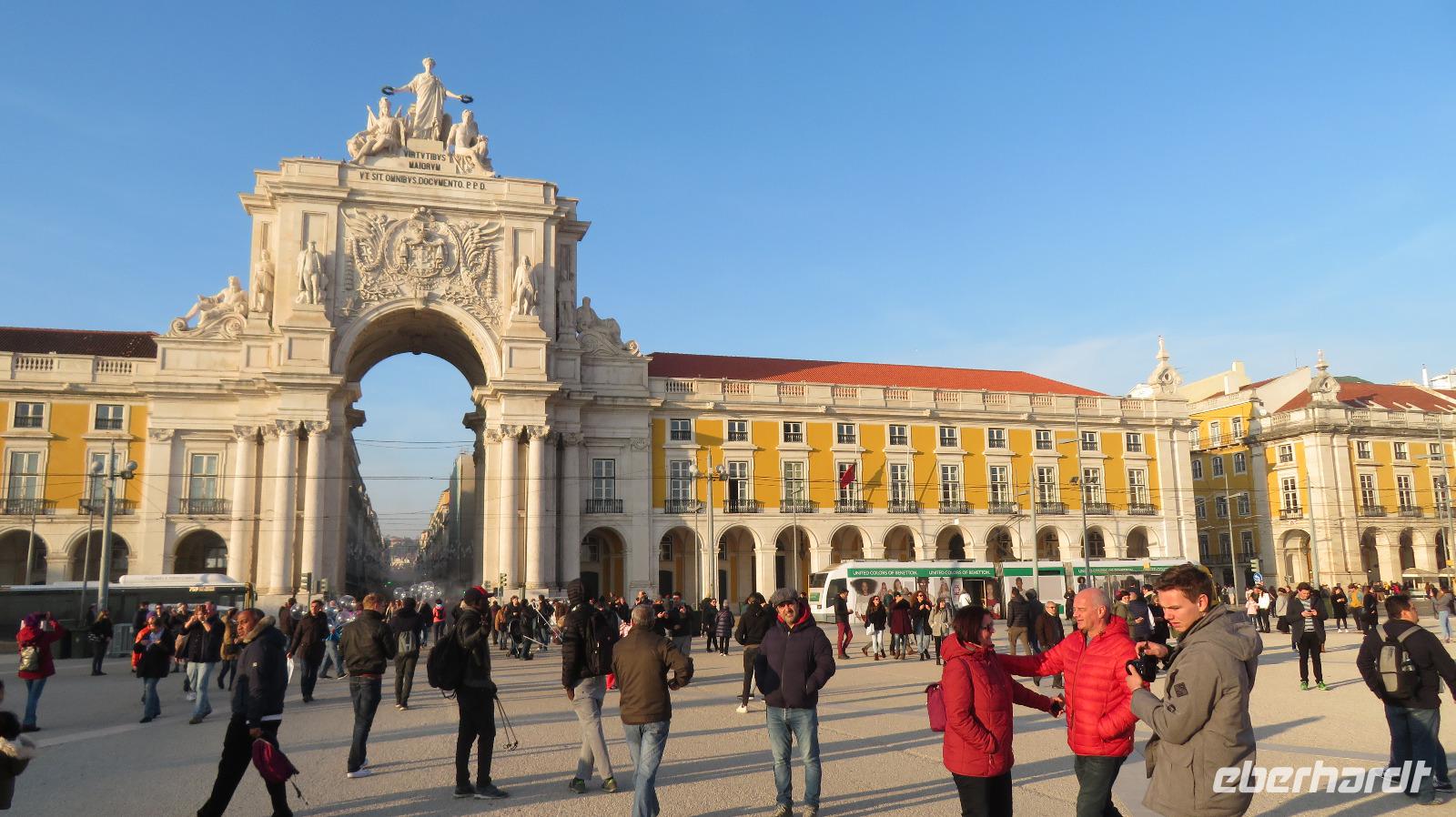 Silvesterreise Lissabon - Praca do Comercio