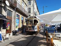 Historischen Straßenbahn Linie 1