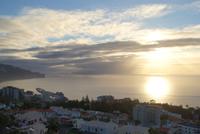 Blick auf Funchal am frühen Morgen