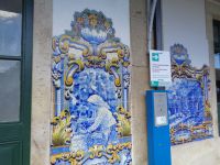 Bahnhof Pinhao, Azuleijos