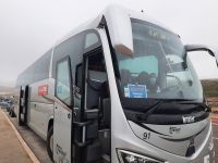 Singlereise Portugal - Unser Bus an der wilden Atlantikküste