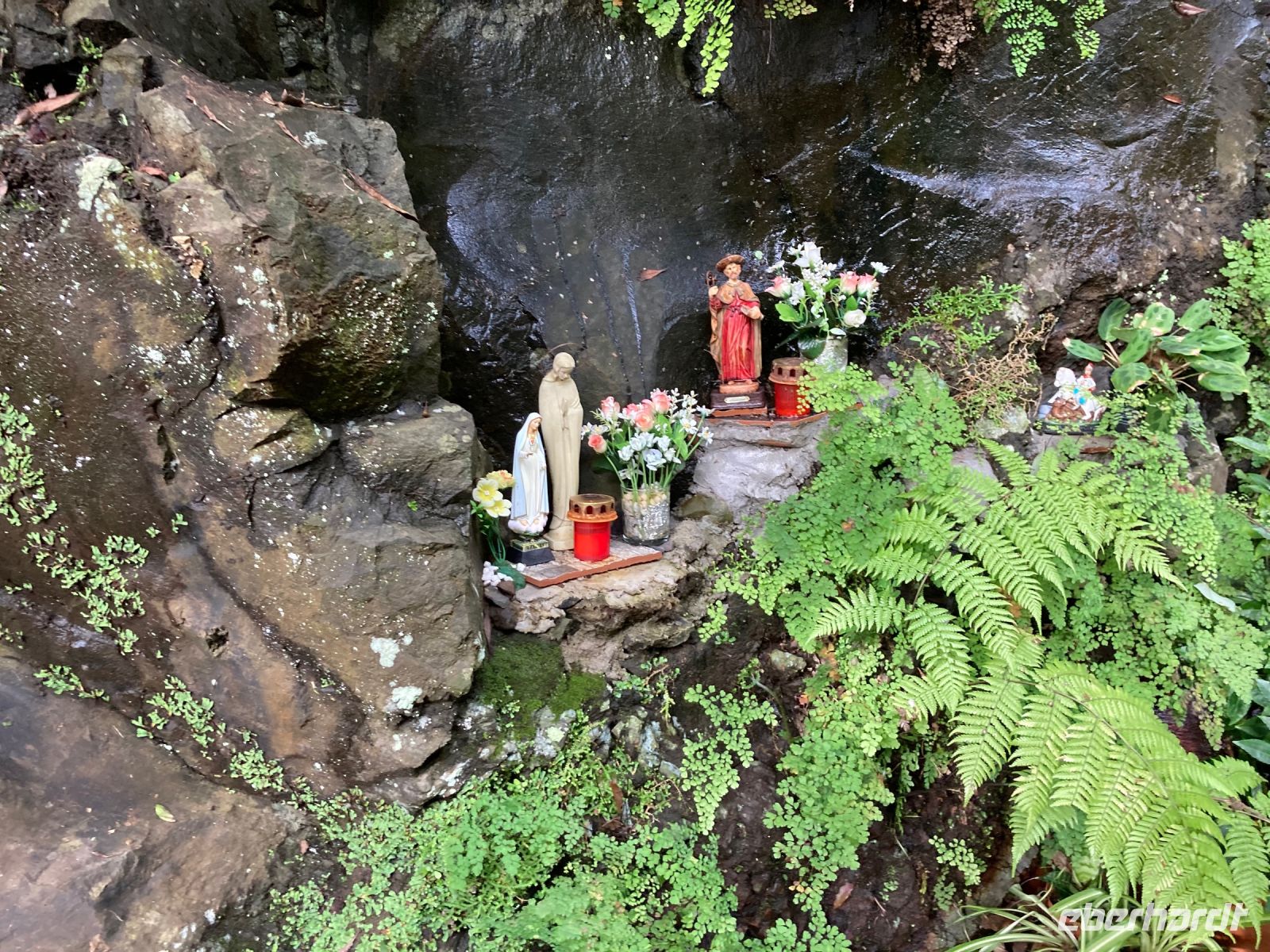 Weihnachtskrippe an der Levada