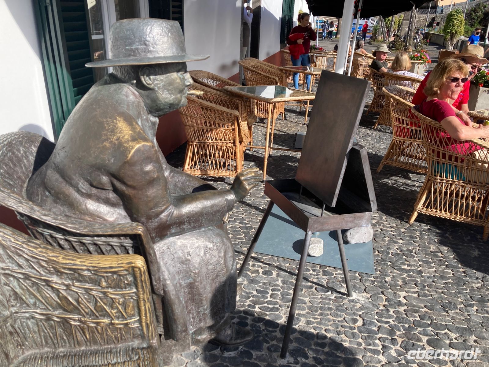 Churchill über die Schulter geschaut