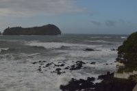 Küste von Villa Franco do Campo