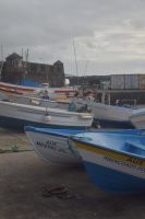 Fischerhafen von Villa Franco do Campo