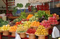 09 Obststand in der Markthalle