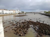 Der Fluss Gilão ändert seinen Namen an der Ponta Romana in Rio Séqua.jpg