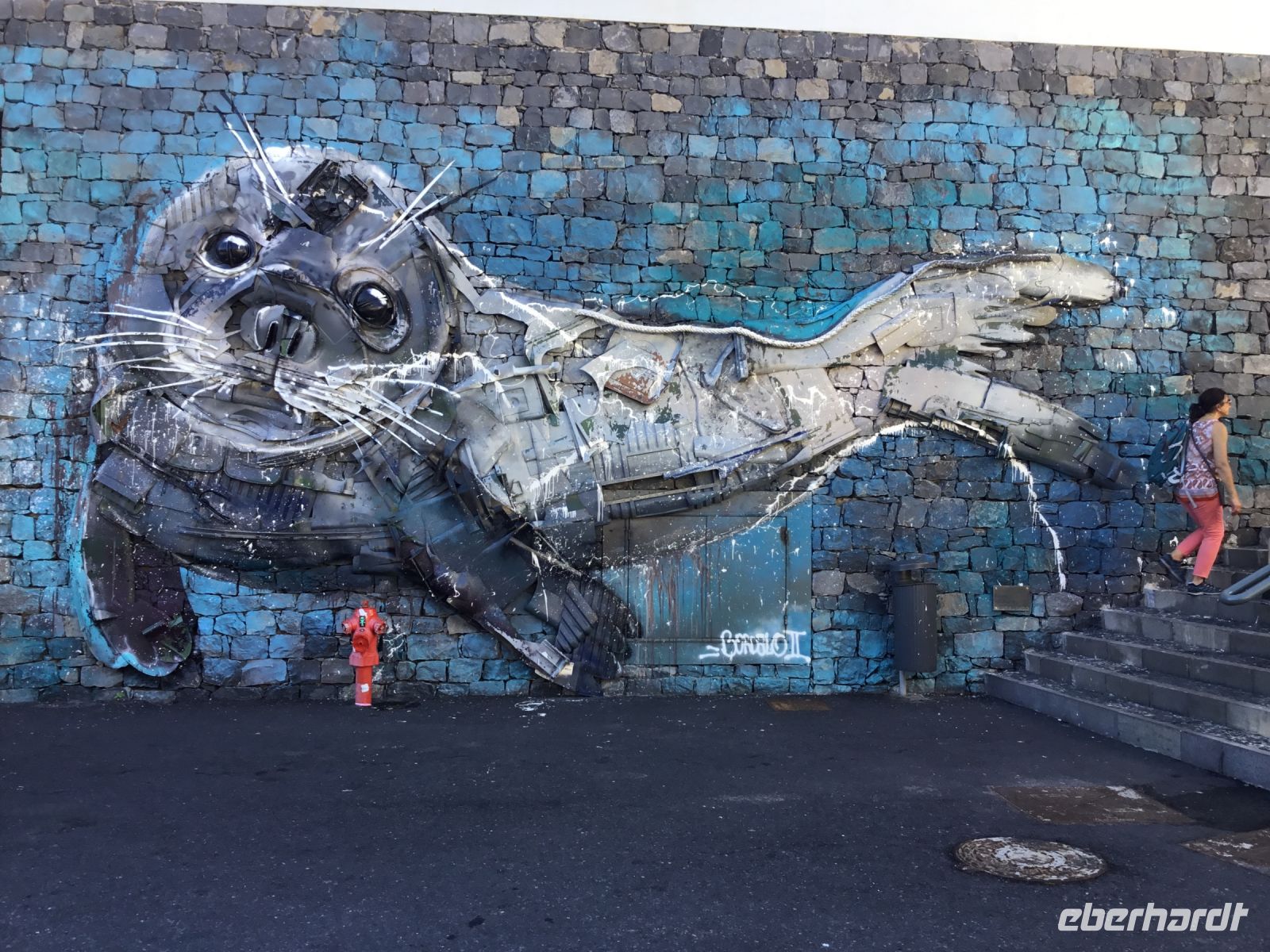 Kunst aus Kunststoffmüll!