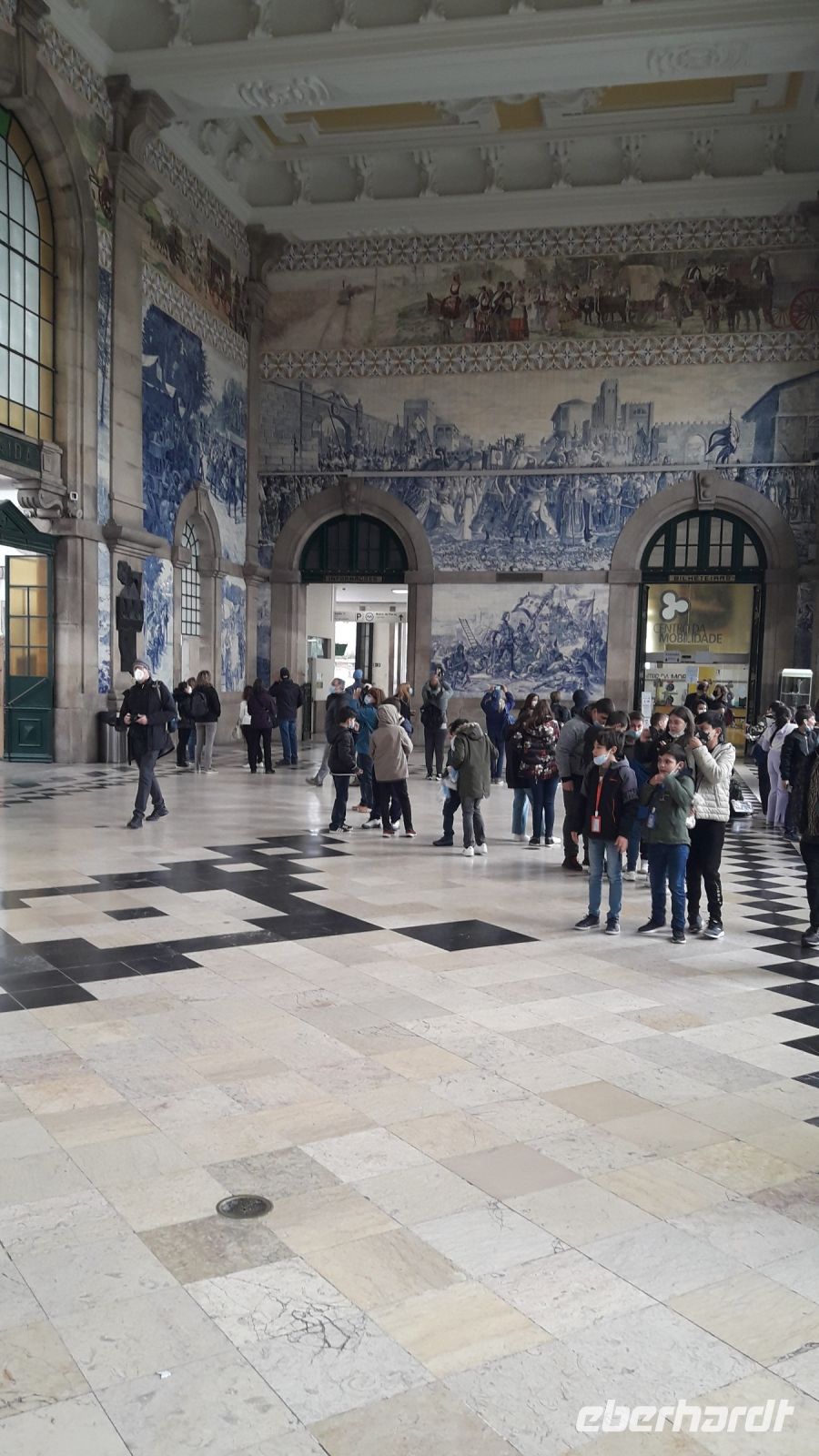 Porto -Bahnhof Sao Bento