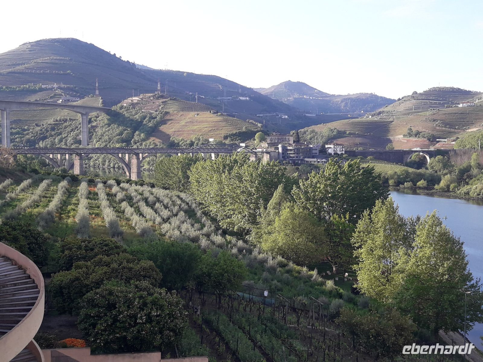 Peso da Regua - Blick vom Hotel