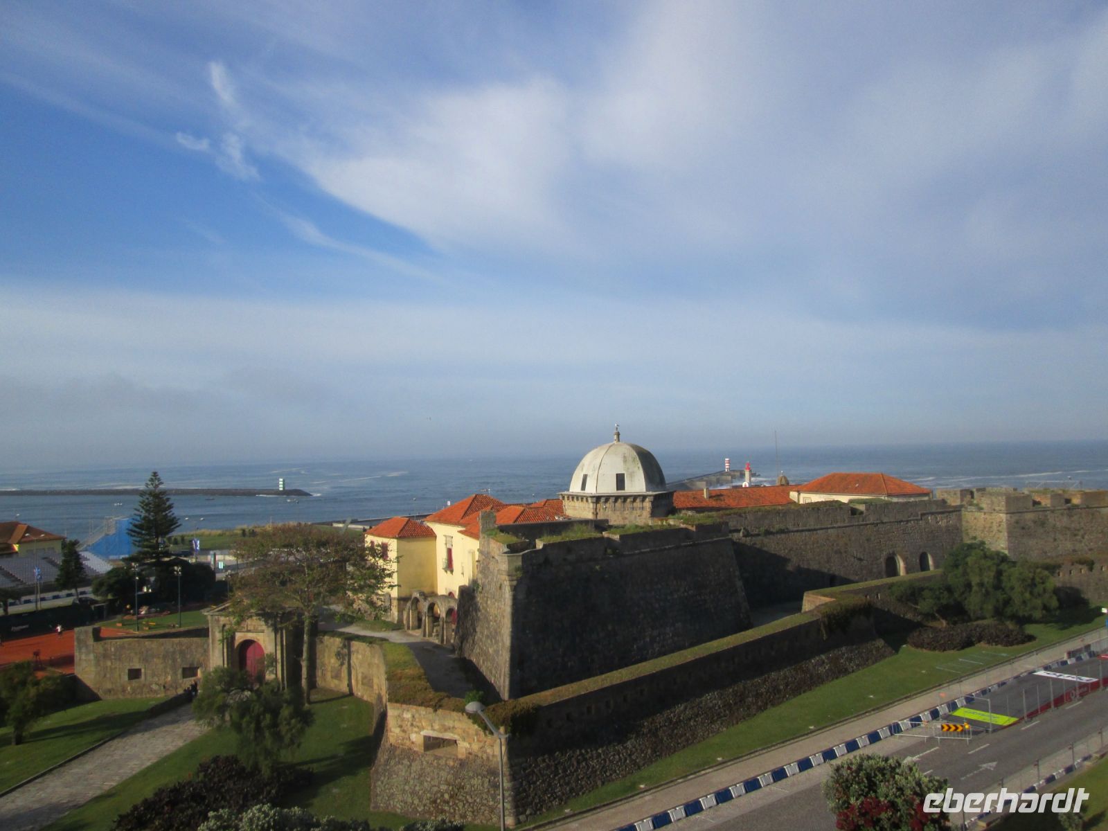 Blick von der Hotelterrasse