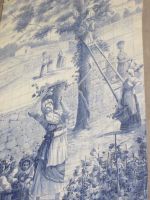 Porto: Bahnhof und Azulejos der Weinernte im Duorotal