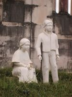 Fatima, die Geschwister Jacinta und Francisco Marto