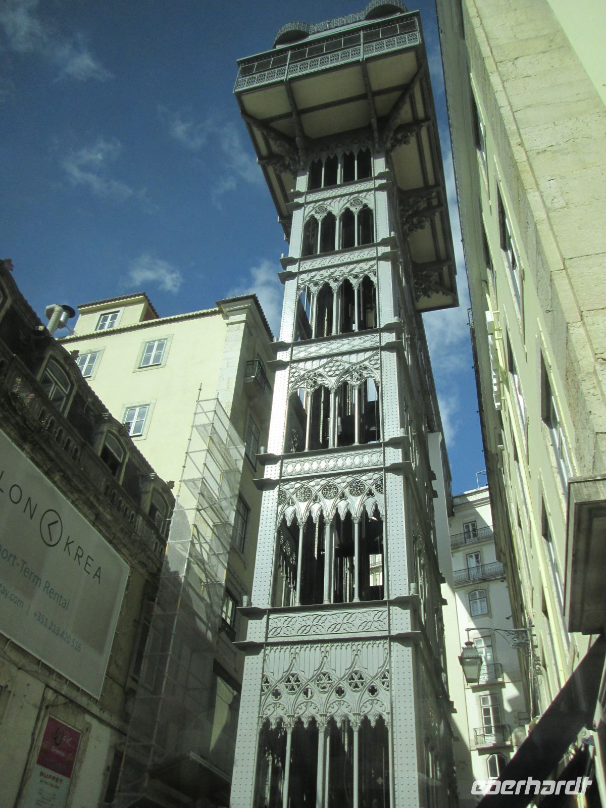 Lissabon: Santa Justa Aufzug