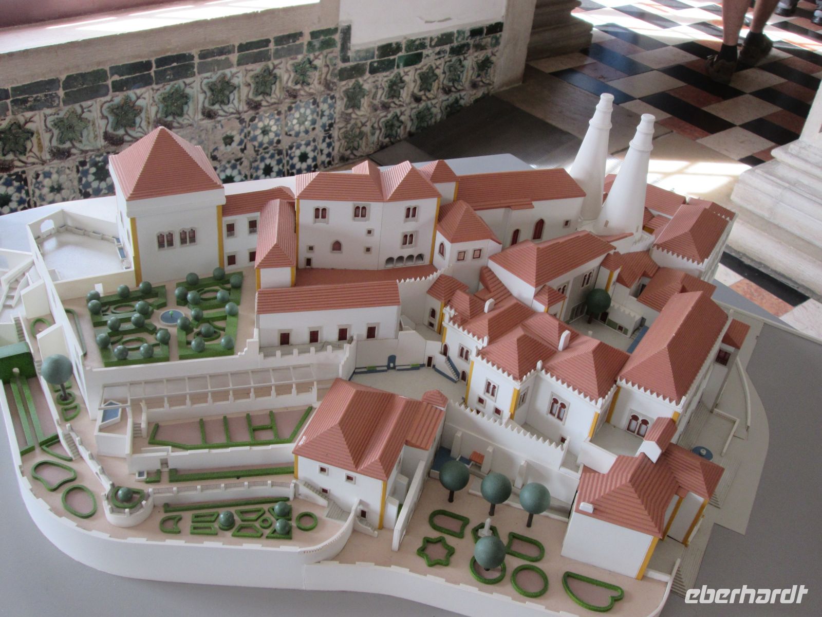 Sintra: Schlossmodell