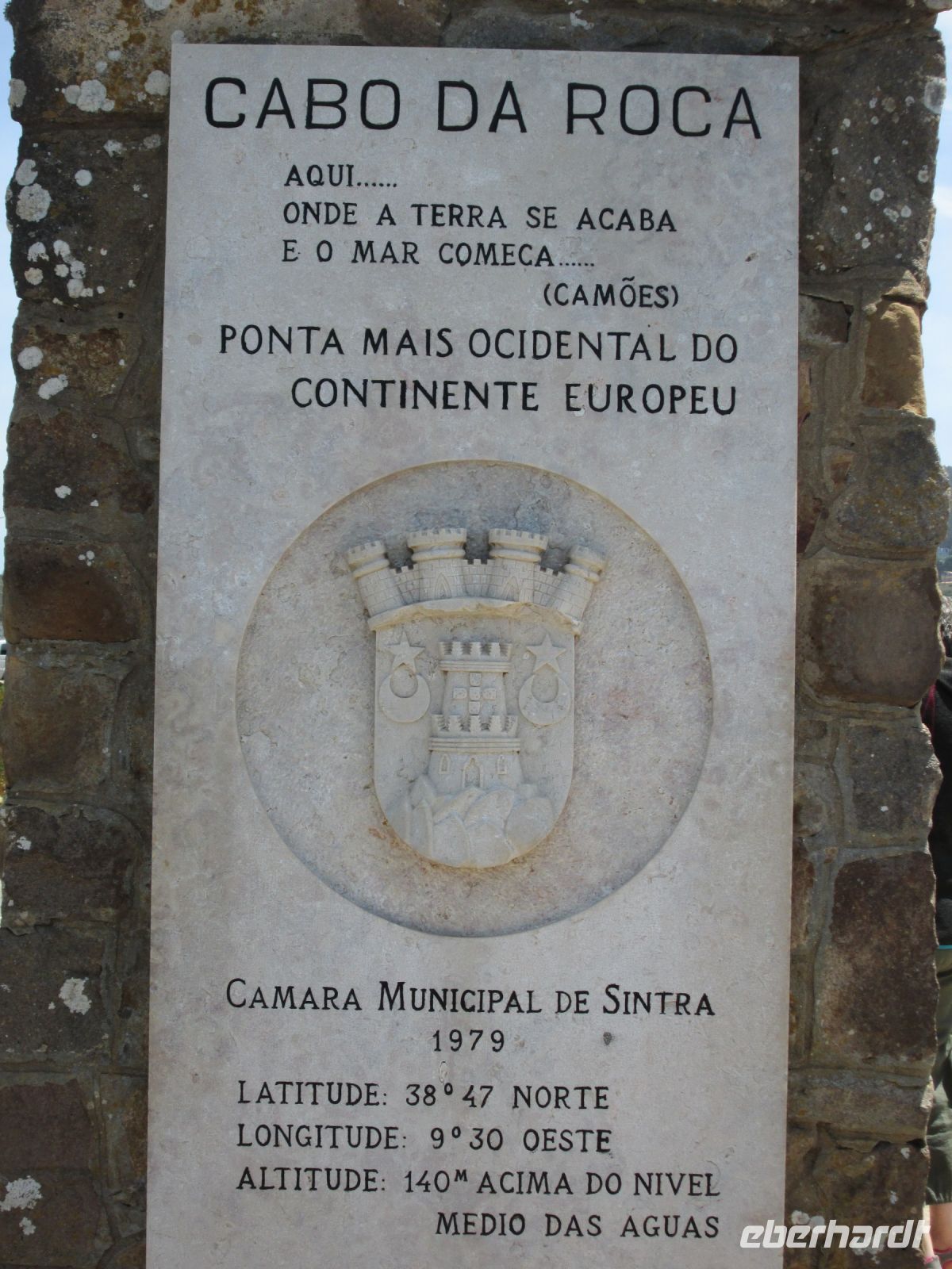 westlichster Punkt Portugals