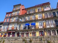 Porto Fassade am Ribeira Kai