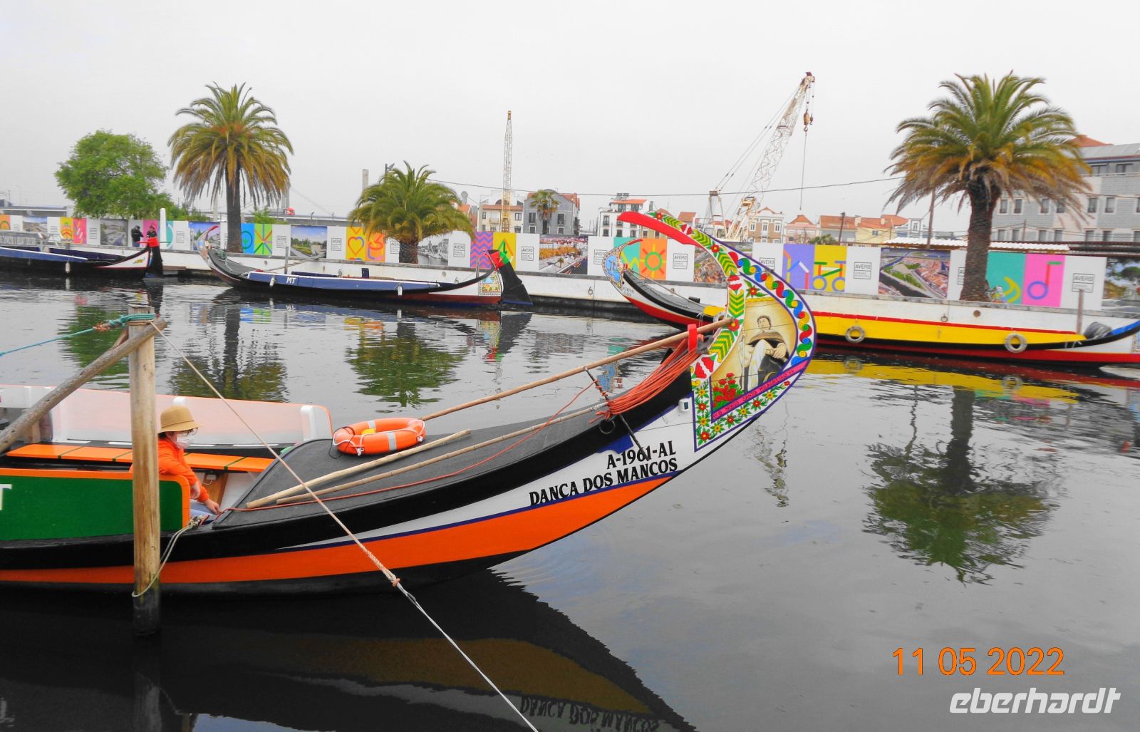 Aveiro Bootsfahrt Kanal
