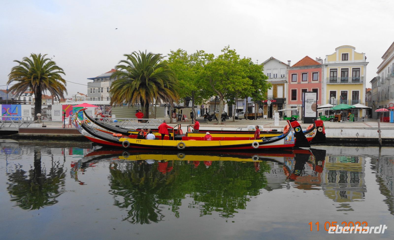 Aveiro Bootsfahrt Kanal 3